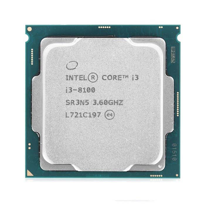 CPU Intel I3 - 8100 Tray