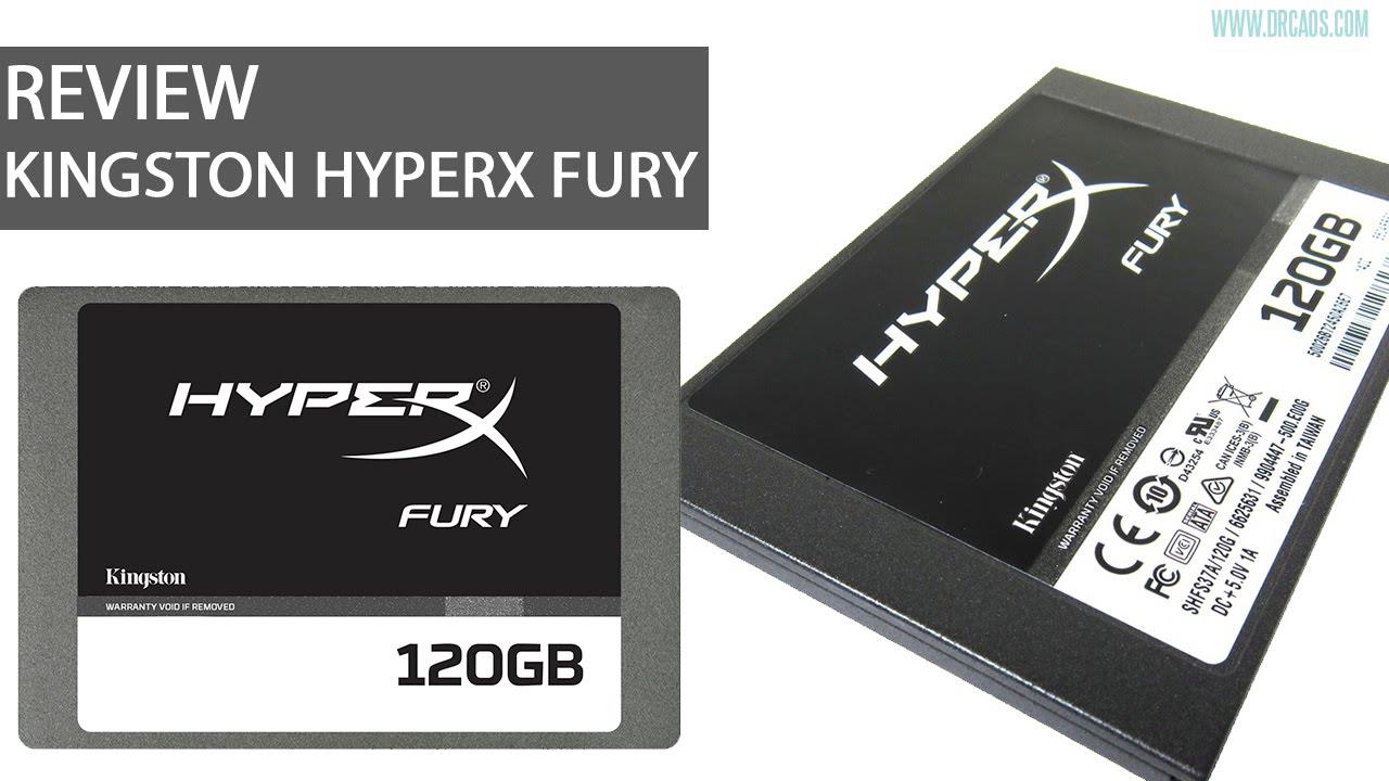 KINGSTON 120GB - HYPERX FURY  - SHFS37A + Không khay /  Read up to 500MB / Write up to 500MB / up to 85K/52K IOPS