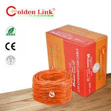 Cable Golden Link - UTP Cat 5e ( Dây màu cam) 100m