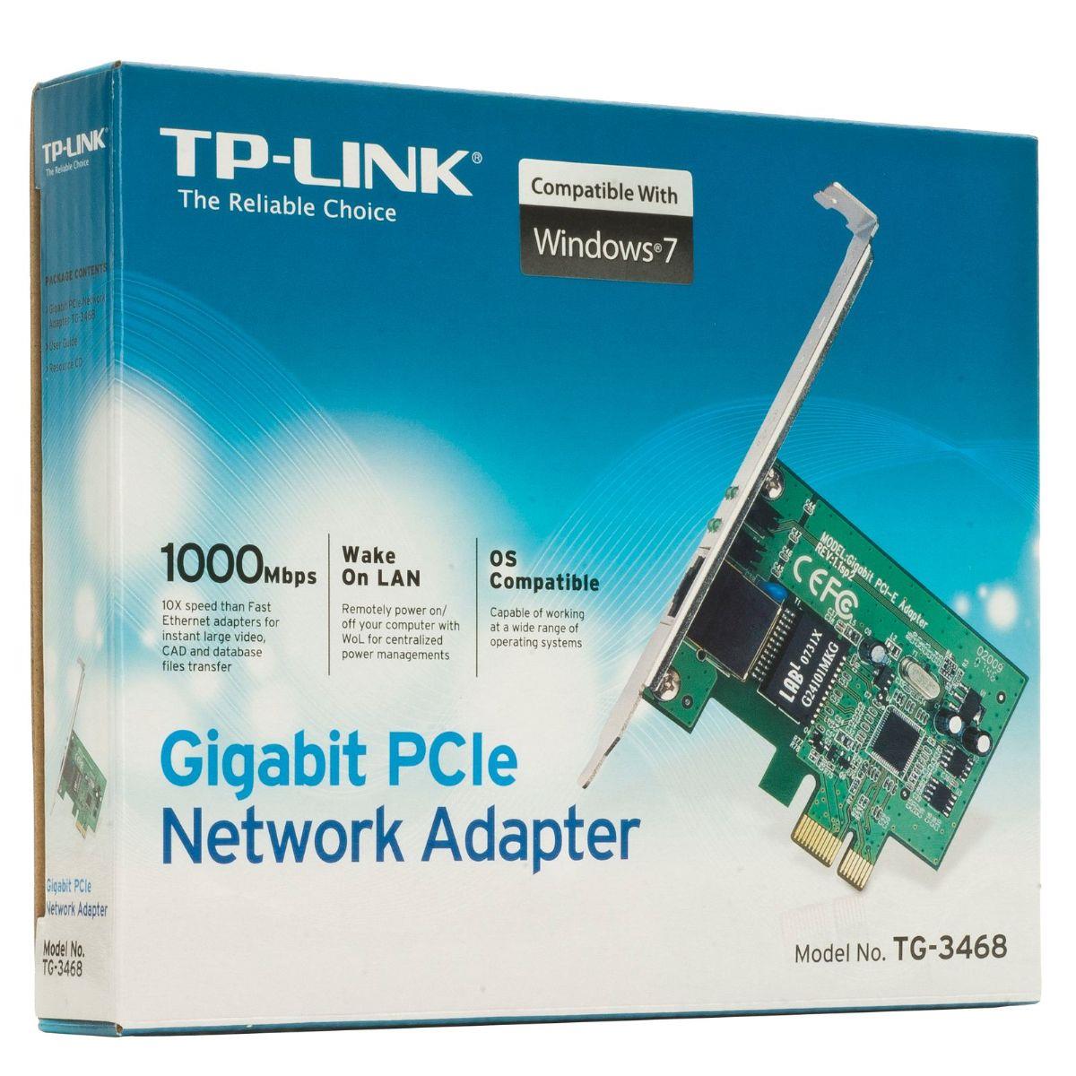 Card mạng TP-Link TG-3468 Gigabit PCI-EX-1X