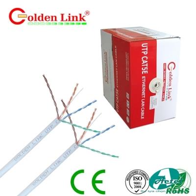 Cable Golden Link - 4 pair UTP Cat 5e ( Dây màu cam) 305m